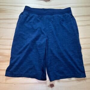 Lululemon Men's Medium 11" Pace Breaker Shorts Heather Blue Athletic Workout Gym